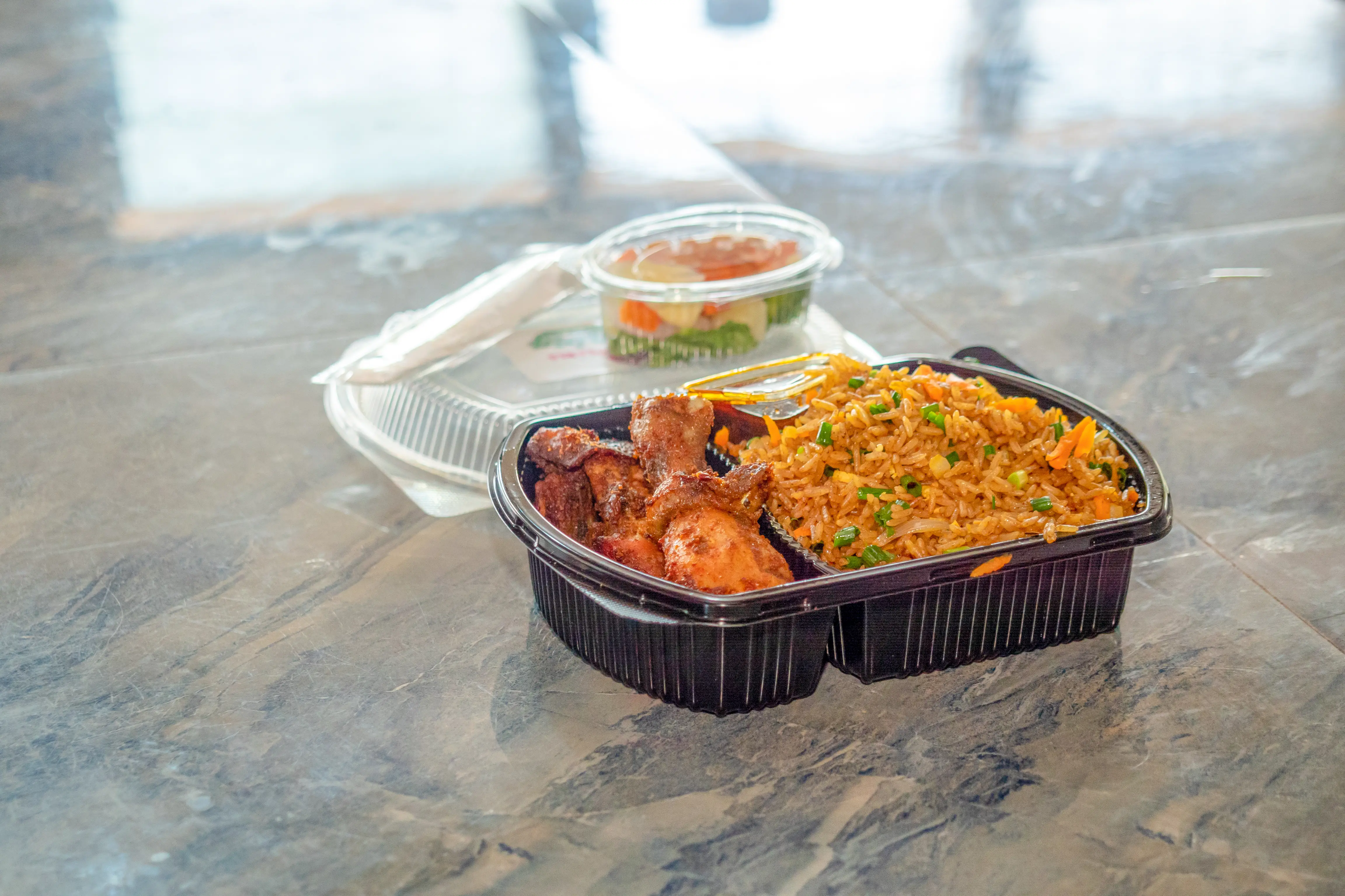 Fried Rice and Chicken catering package — Diamonds & Pearls Catering Accra