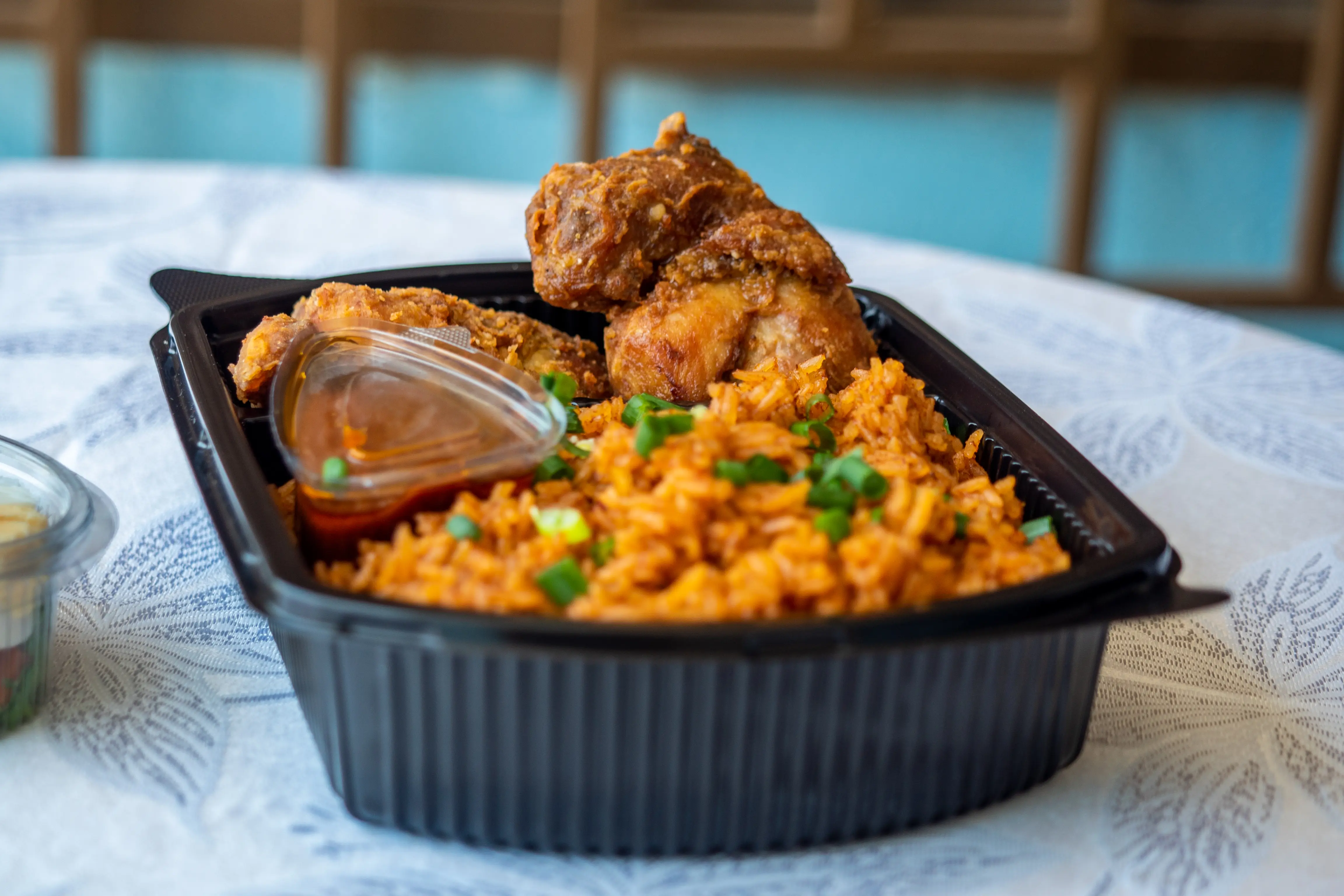 Jollof & Chicken  catering package — Diamonds & Pearls Catering Accra