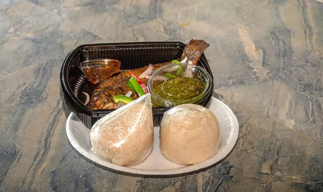 Banku and Tilapia catering package — Diamonds & Pearls Catering Accra
